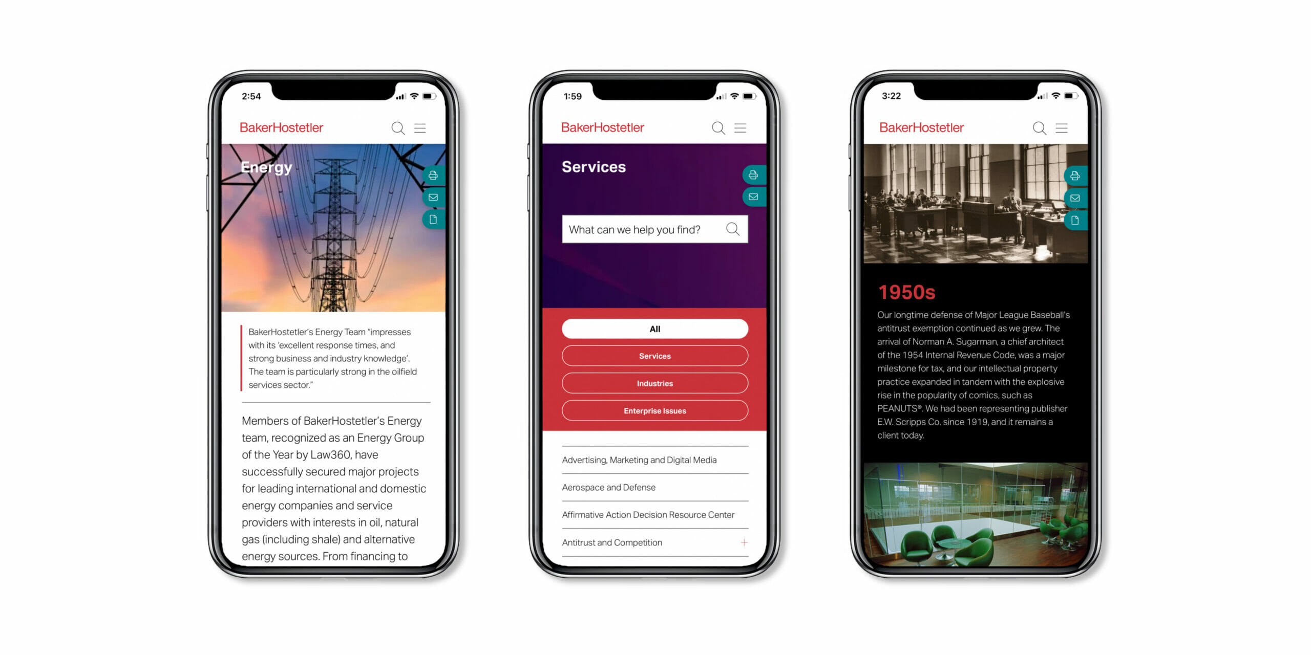 BakerHostetler — A website for the future